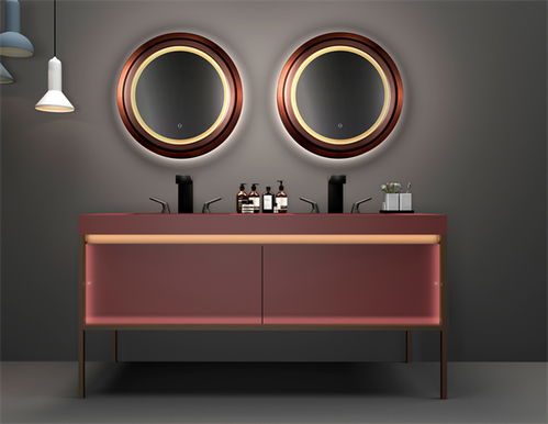 意大利伊梵3mm纯色岩板浴室柜 当极简美学邂逅科技匠心